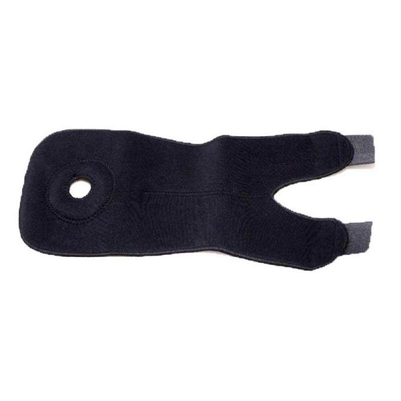 New Outdoor Travel Sports Climbing Adjustable Knee Pad Brace Black