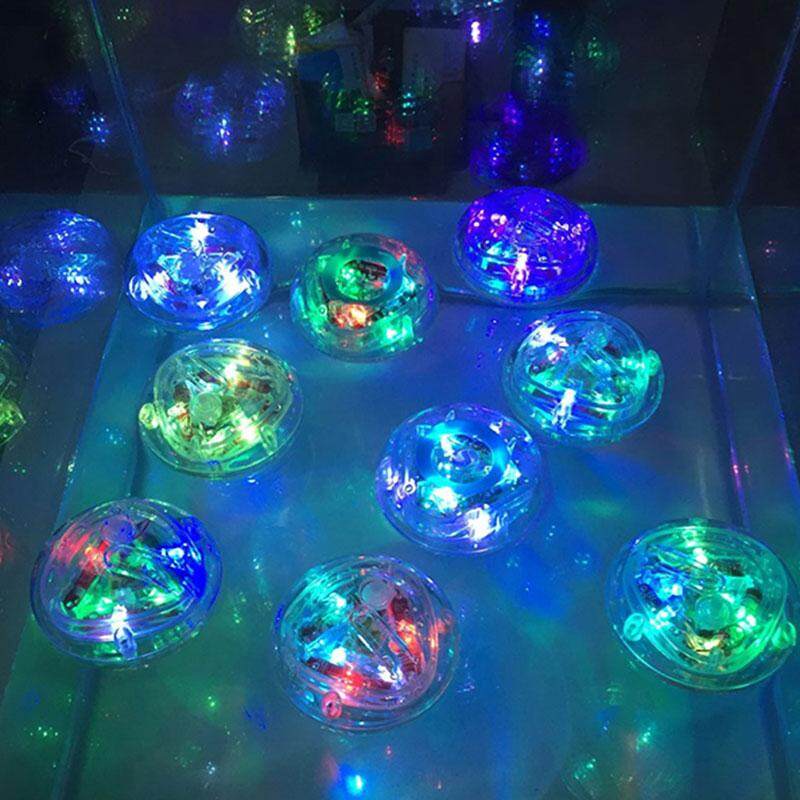 Newworldmall LED Flashing Light Up Floating Water Kids Party In the Tub Bath Time Shower Toys - intl