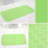 niceEshop Bathroom Candy Color Foot Massage Carpet Mat PVC Non-slip Mat (48cm×78cm), Green