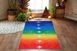 niceEshop Creative Polyester Bath Beach Towel Western Style Shawls Carpet