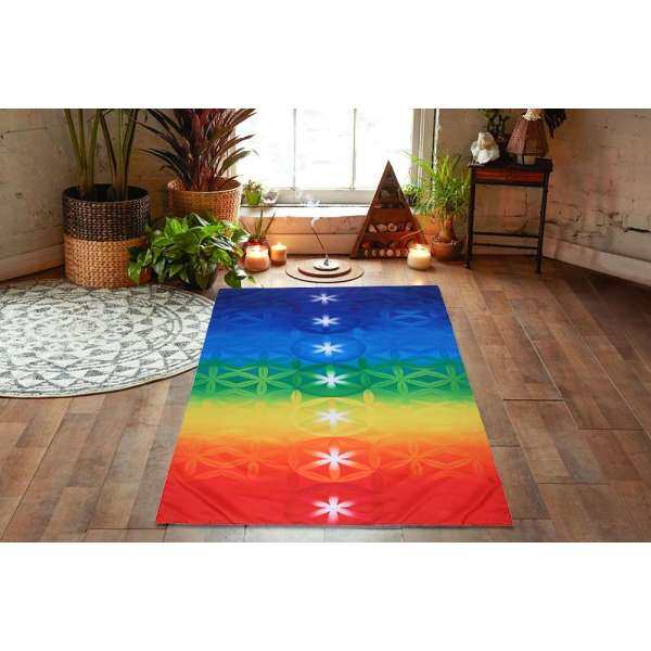 niceEshop Creative Polyester Bath Beach Towel Western Style Shawls Carpet