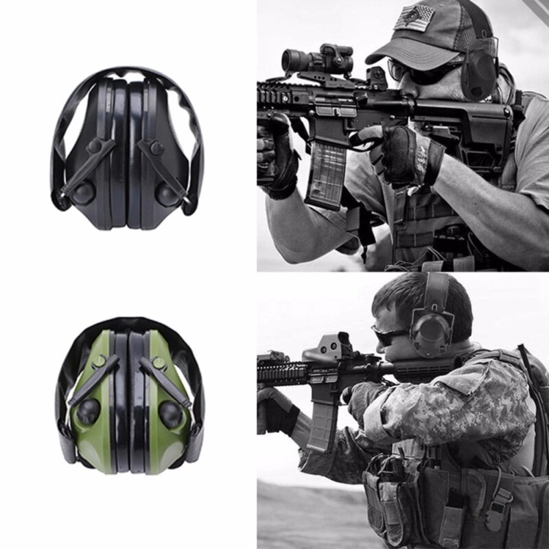 Noise Canceling Electronic Ear Muffs Protection Shooting Hunting Sport Tactical