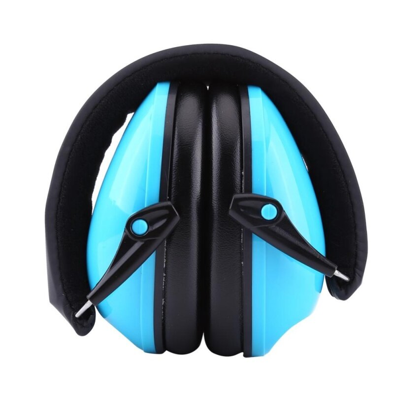Noise Reduction Earmuffs Protect Kids Sound Hearing Ear Defenders (Blue)