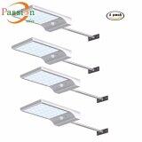 Niềm đam mê Mới Nhất 450LM 36 ĐÈN LED Năng lượng mặt trời Đèn CẢM BIẾN Chuyển Động Cảm Biến Đèn Sân Vườn An Ninh Đèn Ngoài Trời Đường Chống Nước Treo Tường đèn-Bộ 4 Gói