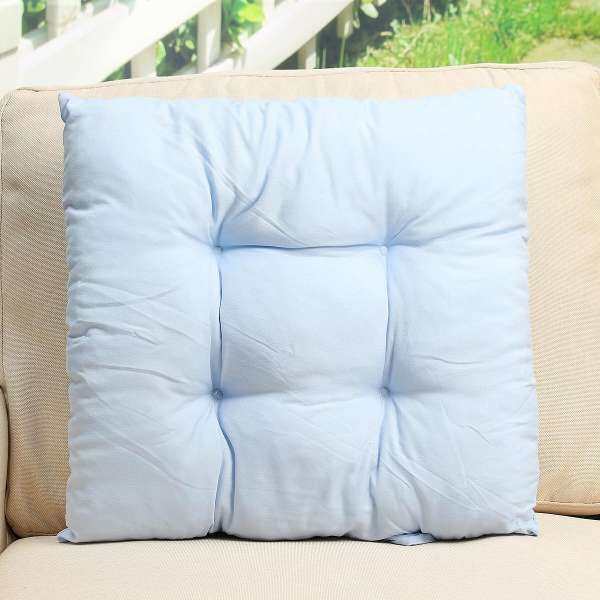 Patio Chair Cushion Set Seat Dog Cat Pads Garden Outdoor Furniture Soft Pillow Light blue - intl