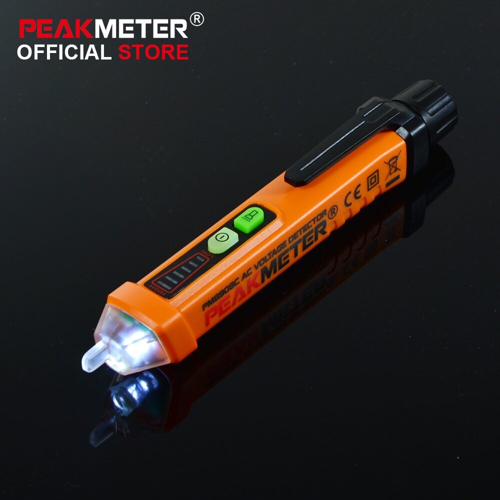 Peakmeter Pm8908c Non-Contact Ac Voltage Detector Tester Meter 12v-1000v Pen Style Voltage Detector - Intl By Serendipity Trade Co. Ltd