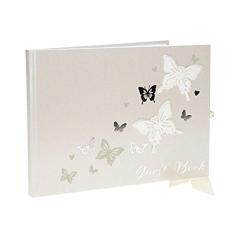 Pribadi Daftar Hadir Pernikahan Buku Butterfly Paperwrap Buku Tamu