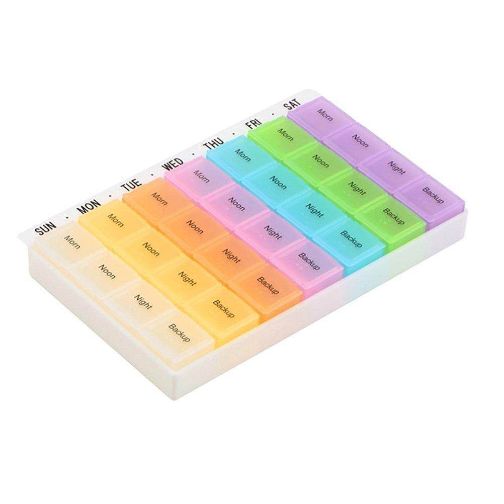 กล่องใส่ยากล่องเม็ดสามารถ - 7 วัน 28. 2 - - Intl By Superbuy666