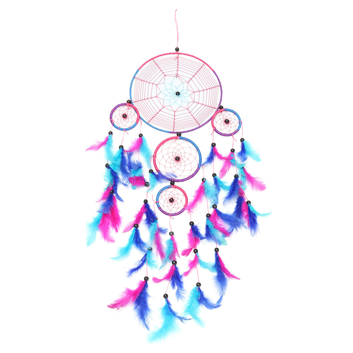 Merah Muda dan Ungu Dream Catcher Kamar Tidur Kamar Anak Pernikahan Cantik Dreamcatcher Cifts-Intl