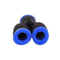Pneumatic Y Union Push Fittings Connector Home Tool Air/Water Hose Tube 4-12mm