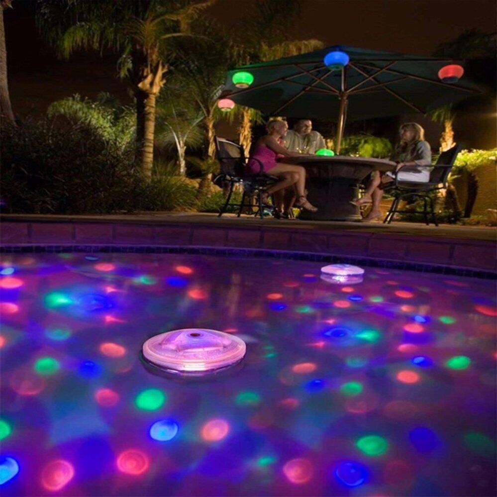 Pool Light Waterproof Underwater Fountain Light Swimming Pool Lights Pond Fish Tank Aquarium LED Light Lamp - intl