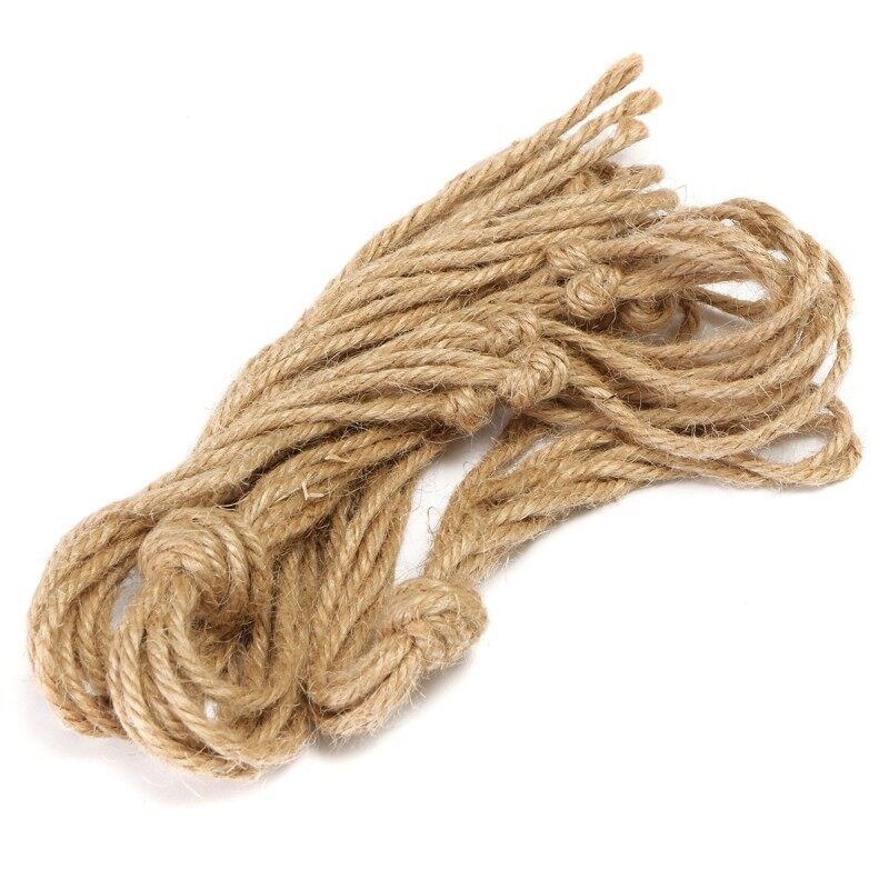 Pot Holder Hanging Basket Handcrafted Braided Macrame Jute Cord Plant Hanger New NEW