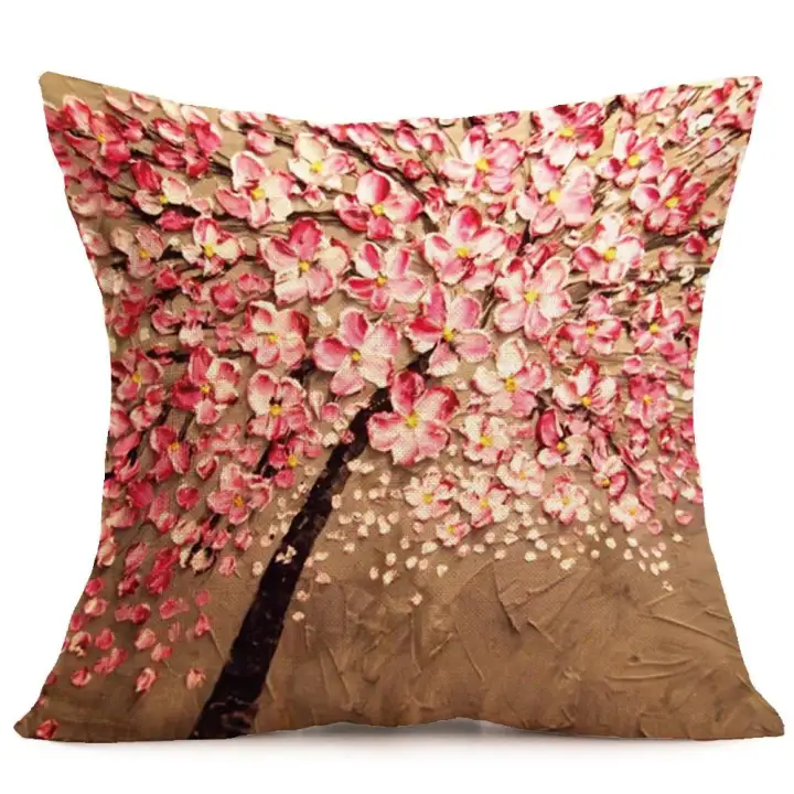 Print Sofa Bed Home Decoration Festival Pillow Case Cushion Cover
