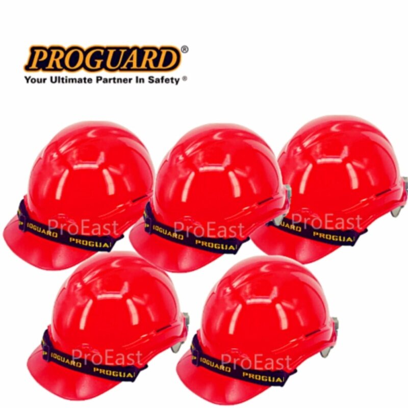 Proguard 5 unit HG1-PHSL Advantage Safety Helmet RED (Sirim Certified)