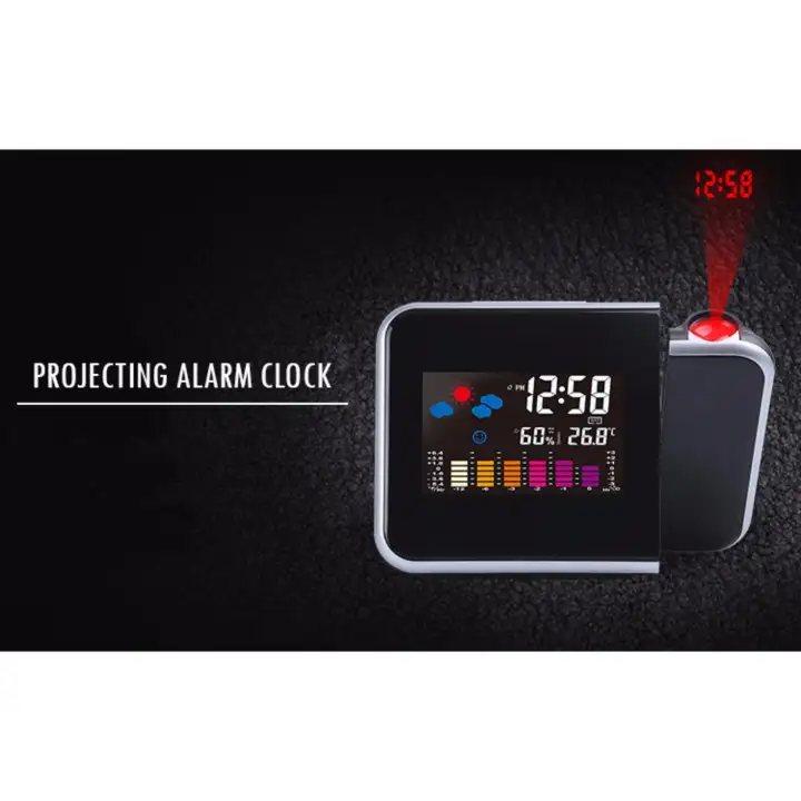 Ohsem Projection Alarm Clock Time, Projection Alarm Clocks