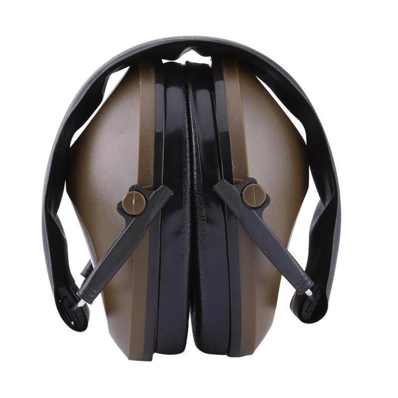 Protection Noise Reduction Earmuff Ear Muff for Shooting Hunting (Brownish Green)