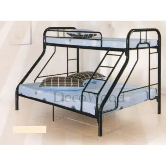 Queen Single Super Strong Superbase Metal Bunk Bed Double Decker Queen Single Super Strong Superbase Metal Bunk Bed Double Decker