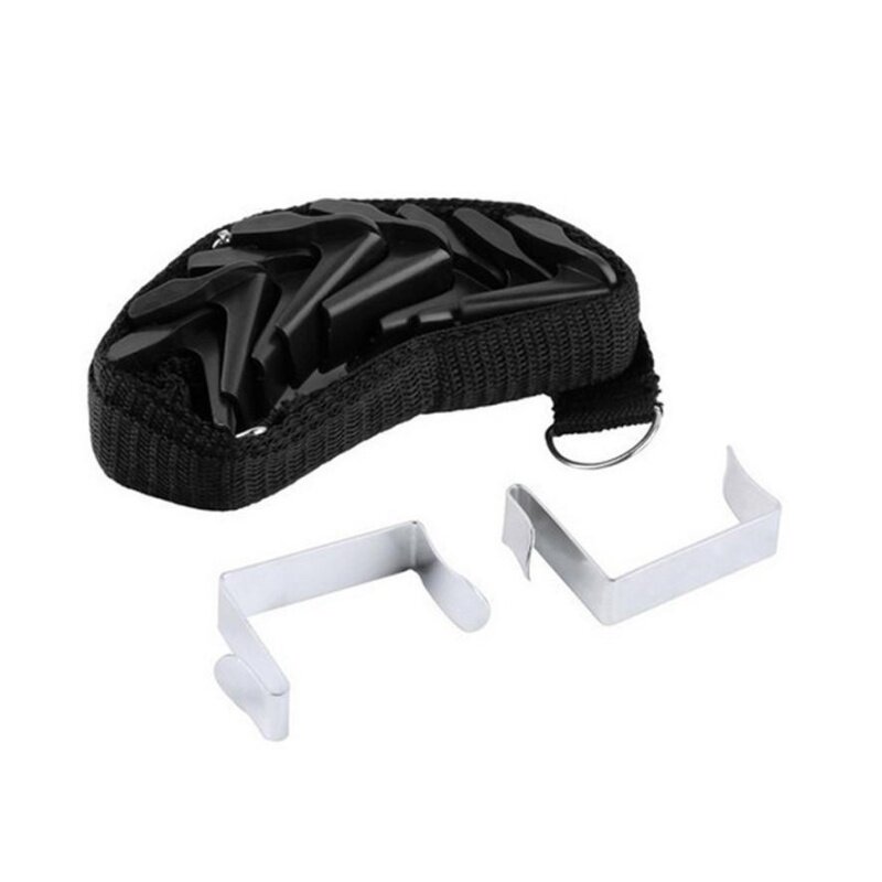 Rack Organizer Storage Door Closet Hanger Bag Baseball Cap Rack Hat Holder Black