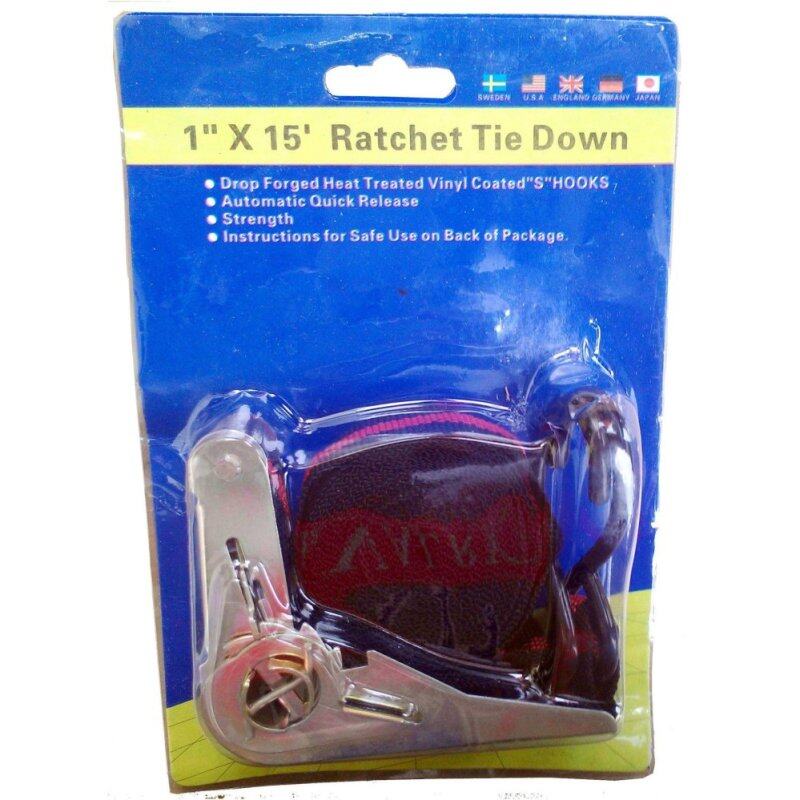 Ratchet Tie Doown 1 x 15 feet