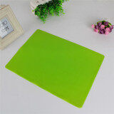 Rectangle silicone mat insulation pad Heat Insulation Pad Bakeware Kid Table Mat High Quality (green)