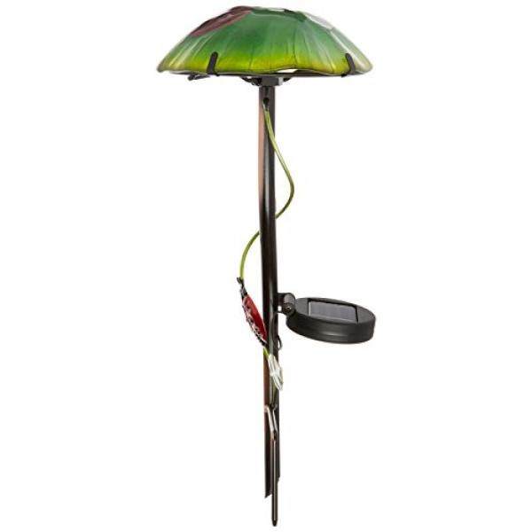 Outdoor Lighting For Lights S Brands Review Regal Art Gift Regal10344 Solar Mushroom Stake Ladybug Intl
