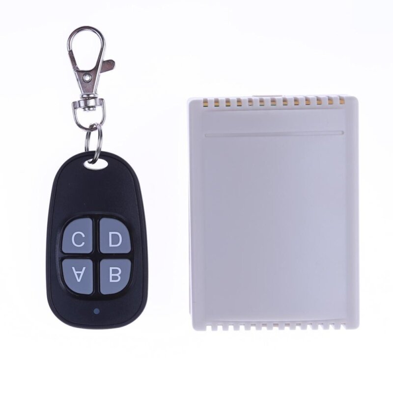 Remote Control Switch DC12V 4 CH Receiver Transmitter Long Range Waterproof