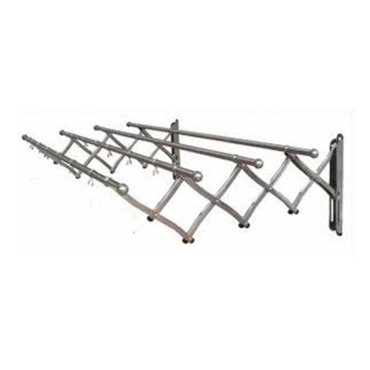 Retractable Foldable Stainless Steel Clothes Hanger 3 Layer Lazada