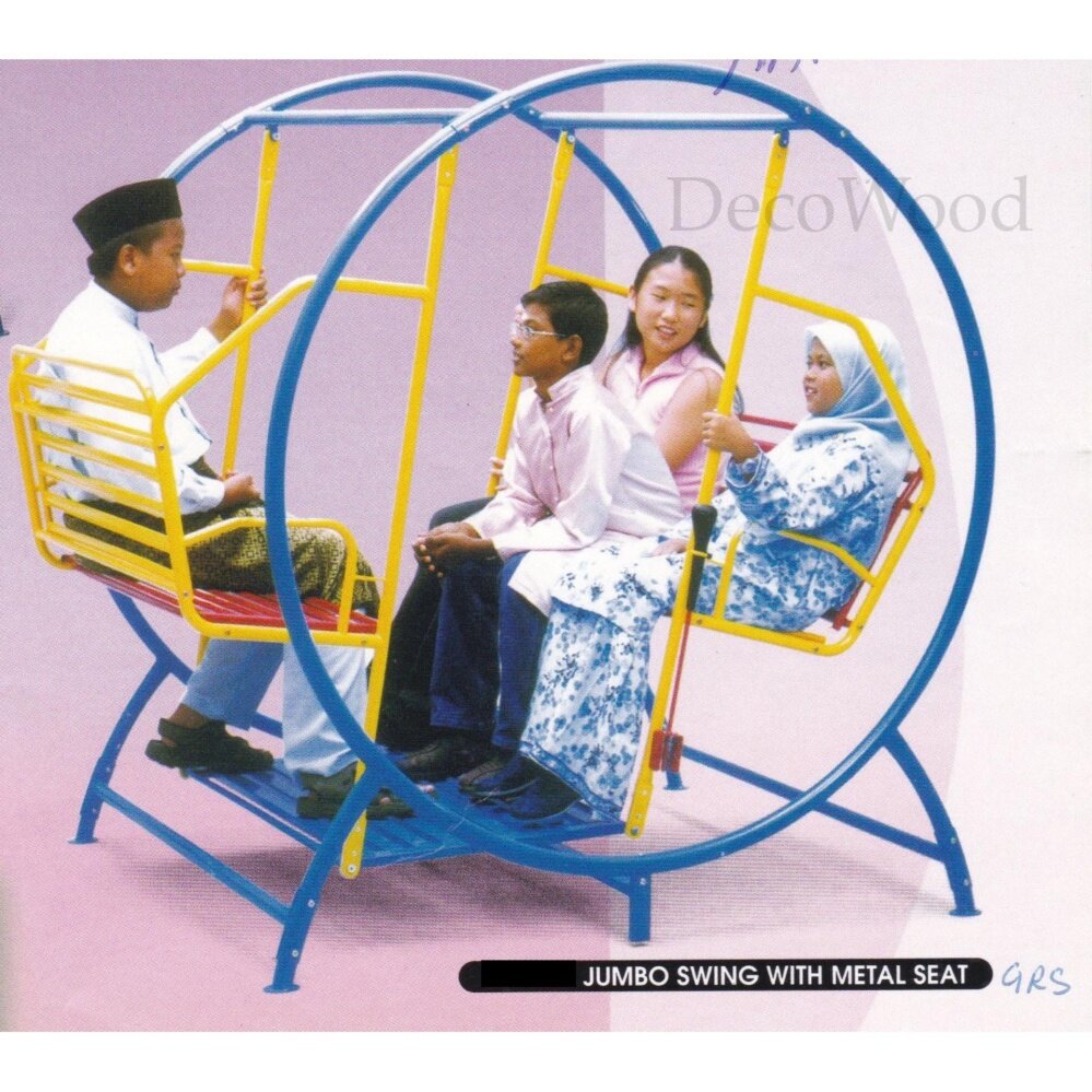 Round Shape Metal Solid Garden Swing/Metal Swing/Children Playground/Children Toy/Toys/Indoor Swing/Outdoor Swing/Relax Chair/Patio Chair/Patio Swing/Family Swing/Baby Swing