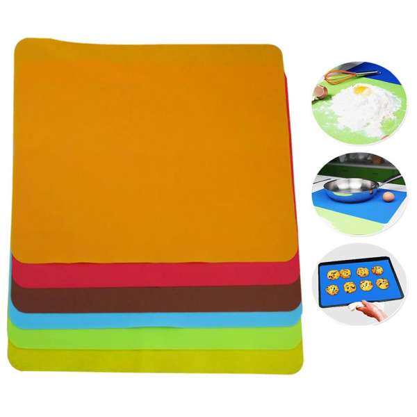 Silicone Baking Liner Oven Mat Bakeware Heat Insulation Pad Random color