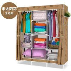 Simple Fabric wardrobe Large receiver cabinet Waterproof clothAssemble Foldable clothes scarf Socks