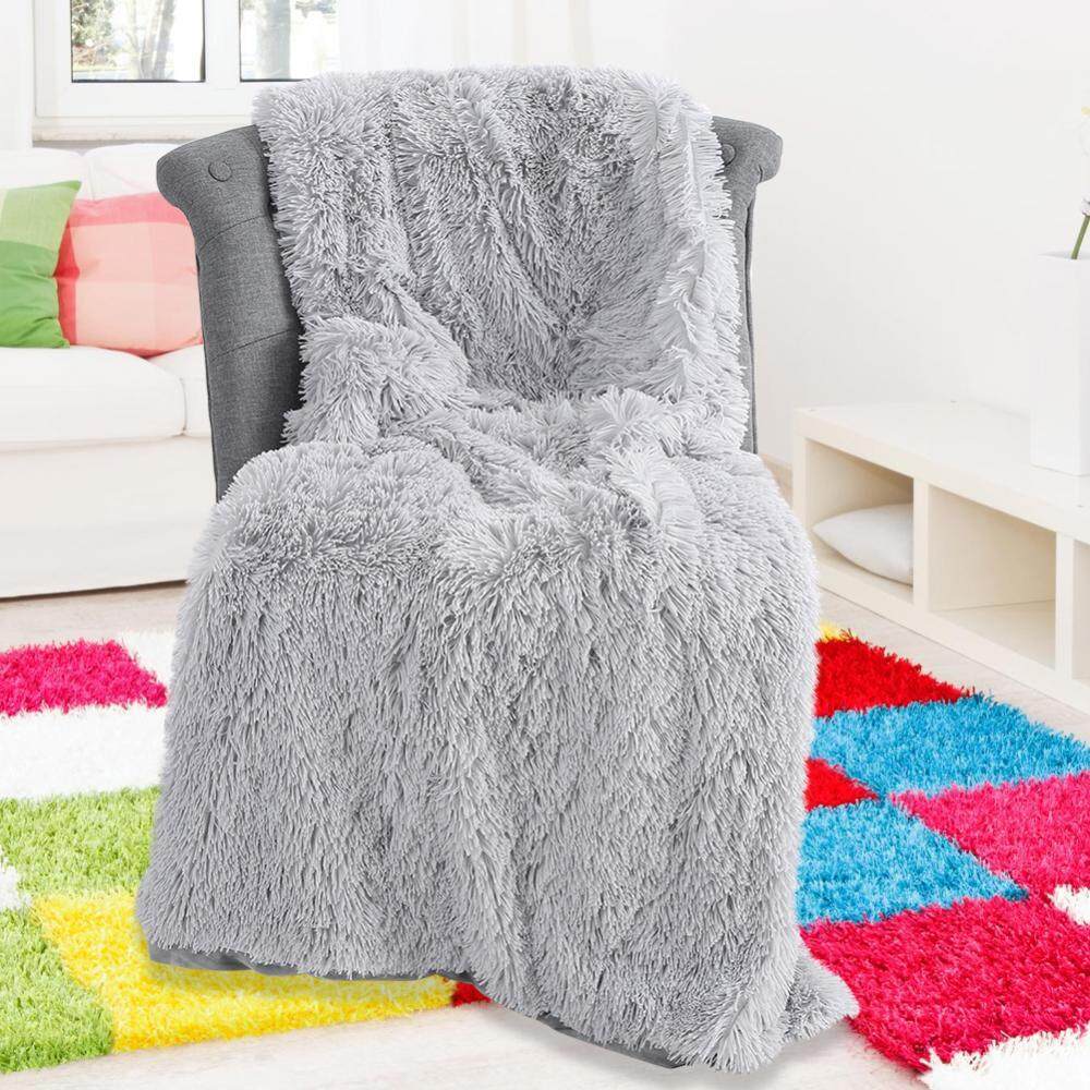 Soft Plush Blanket Warm Bed Sheet Bedding Quilt Sofa Cover Home Decor - intl