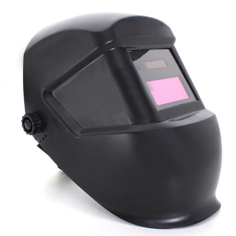 Solar Auto Darkening Welding Helmet ARC TIG MIG Protective Mask (Black)