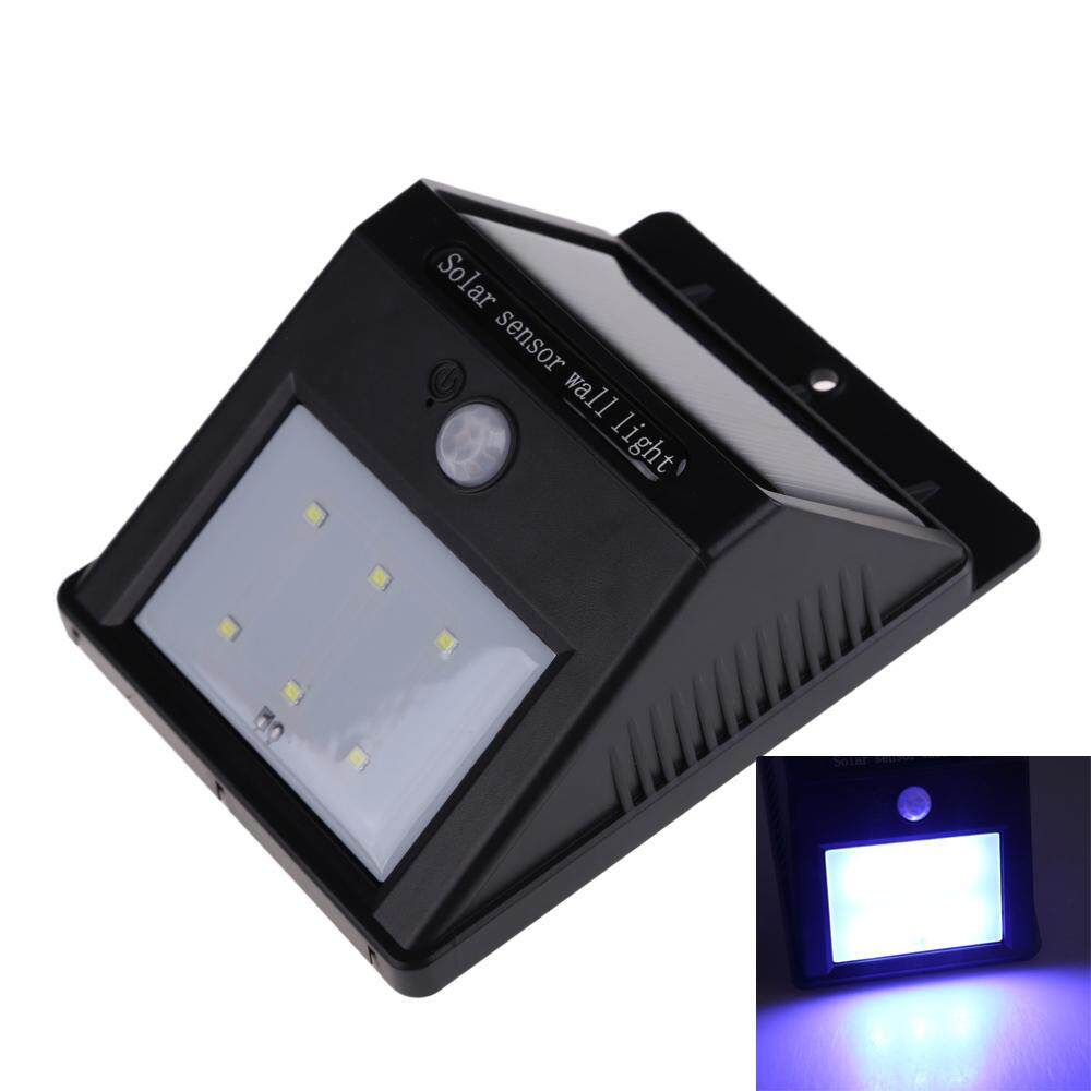 Solar Powered Motion Sensor Light Outdoor Waterproof Path Garden Lamp New