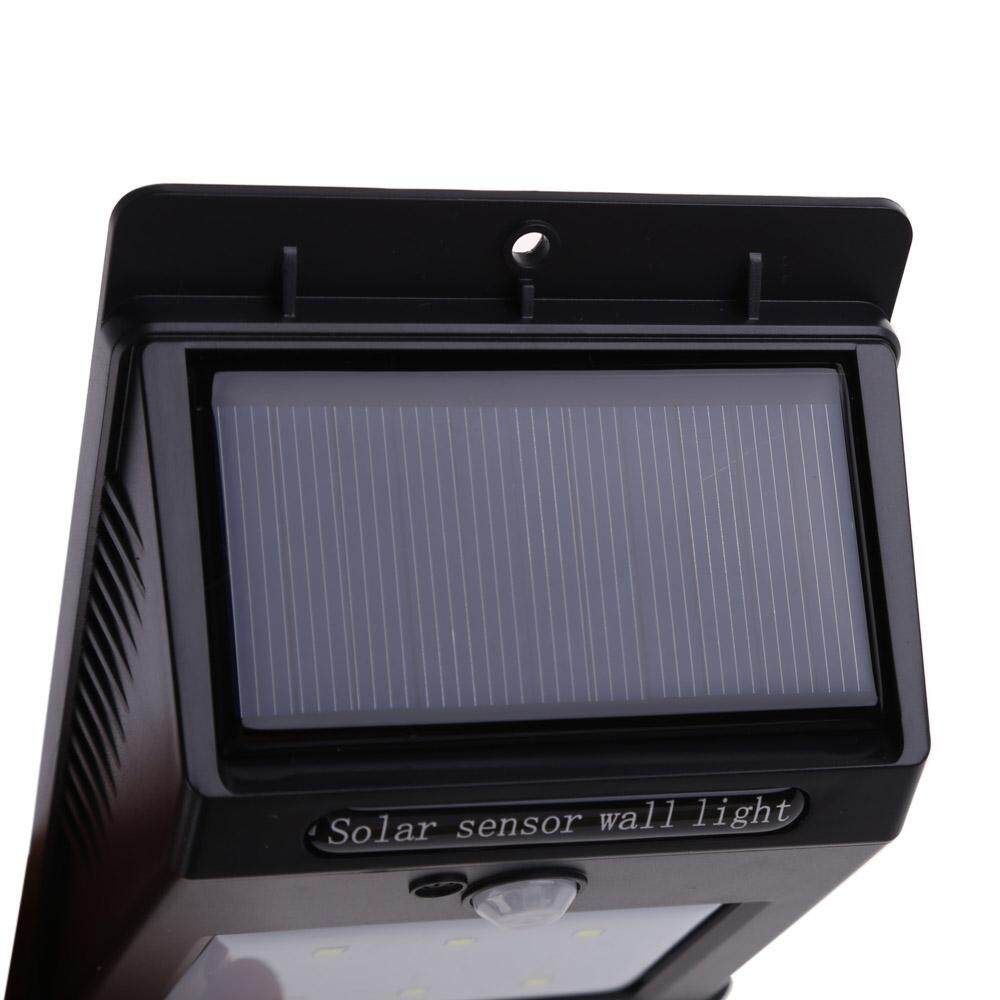 Solar Powered Motion Sensor Light Outdoor Waterproof Path Garden Lamp New