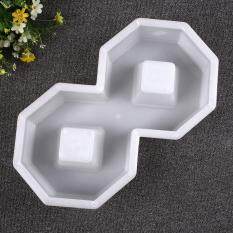 Square Garden Paths Plastic Colorful Brick Mold Circle Stepping Stone Maker