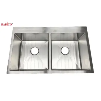 Keluli Tahan Karat Sinki Dapur Bergabung Rabico 8350 W68 03 Keluli Tahan Karat Sinki Dapur Bergabung Rabico 8350 W68 03