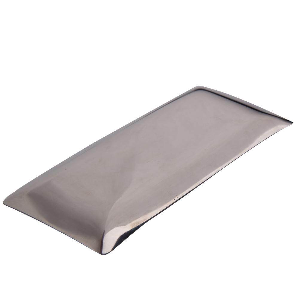 Newlifestyle Stainless Steel Hand Towel Tray Napkin Tissue Plate Dish Table Ware - intl(Black)