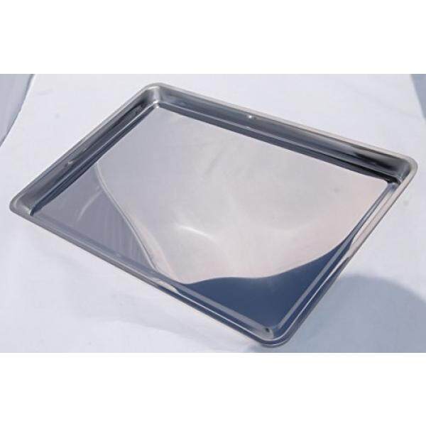 Stainless Steel Jelly Roll Oven Baking Pan fr baking Cake, Jelly Rolls & Deep Pan Pizza, 16