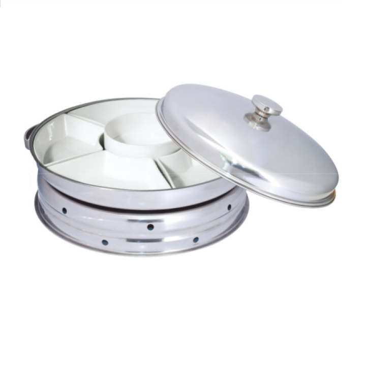 Stainless Steel Serving Dome / Malay Dome Set / Centre Piece with