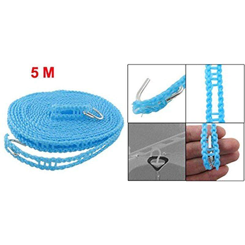 Star Mall Nylon Clothes Rope Line Clothesline 5M 16.4ft Blue