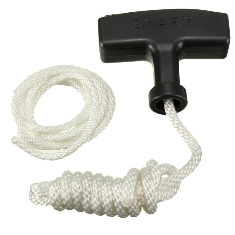 Starter Start Pull Handle & Rope + Spare Cord Rope Fits STIHL TS400 TS410 TS420 (Black/White) Audew - Intl