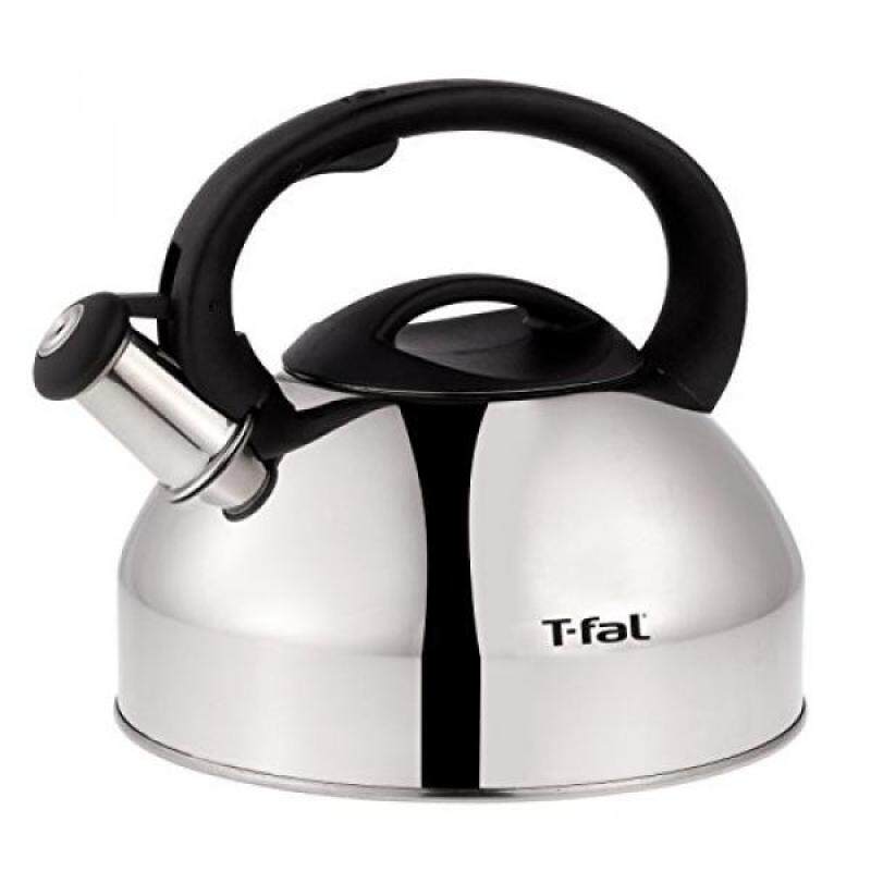 T-fal T-fal Cpecialty Stainless Steel Dishwasher Safe Whistling Coffee and Tea Kettle, 3-Quart, Silver - intl Singapore