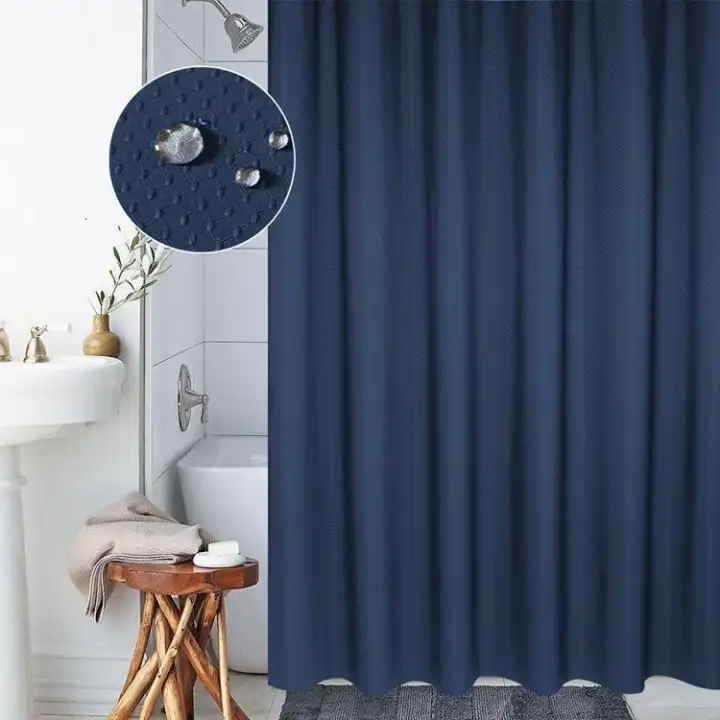 Thickening Waterproof And Mildew Curtain Honeycomb Texture