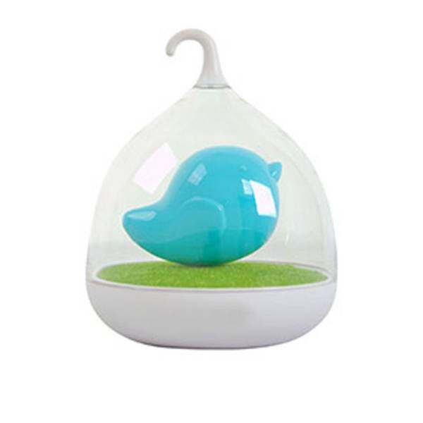 Touch Dimmer Restaurant Living Room  Birdcage Lamp Blue Wisdom Bird -  Intl