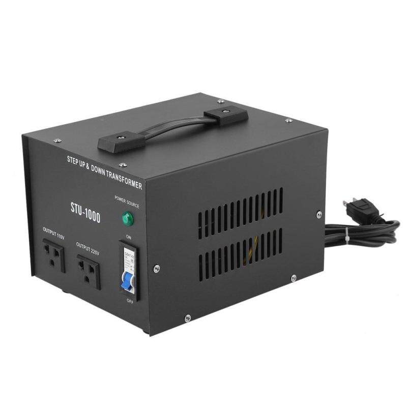 UINN 1000W Step Up&Down Electrical Power 220-110V Voltage Converter Transformer black US Plug