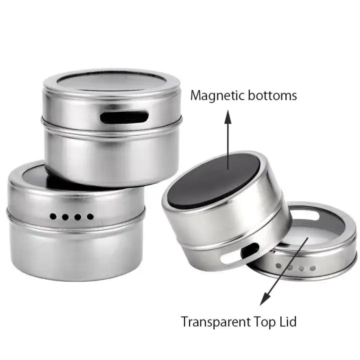 steel spice container