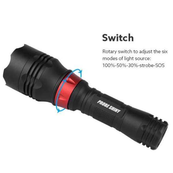 Underwater 500M 5000LM XM-L T6 LED Diving Flashlight Waterproof Torch