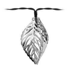 VCT - SLC - 041 20 LEDs Iron Tree Leaf Solar String Light for Holiday Home Party Garden Decoration