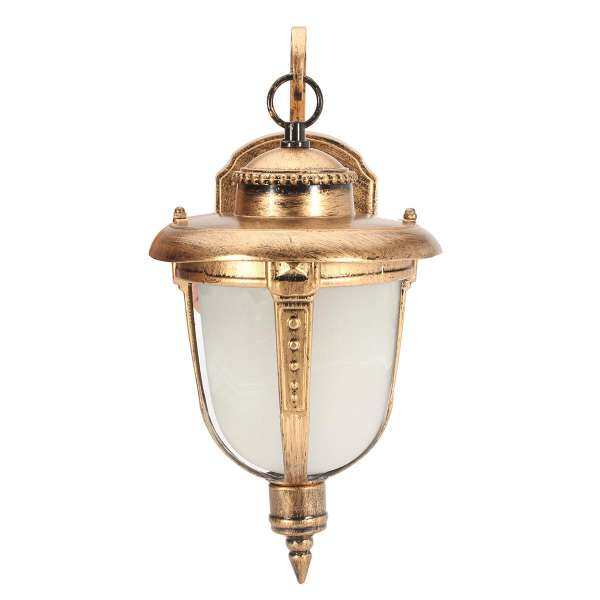 Wall Mount LED Light Lamp Outdoor Garden Exterior Porch Patio Waterproof Lantern#Bronze - intl