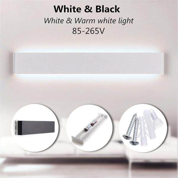 Waterproof 36cm 14W 70smd LED Mirror Light Wall Lamp Make Up Bathroom Stair Hallway Vanity Light Acrylic Night Lights Pure White - intl